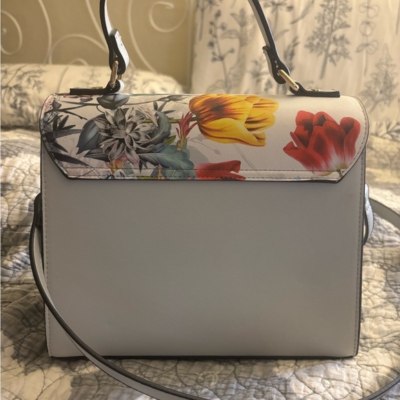 Dune London Floral Gray Shoulder Bag - Picture 2 of 13